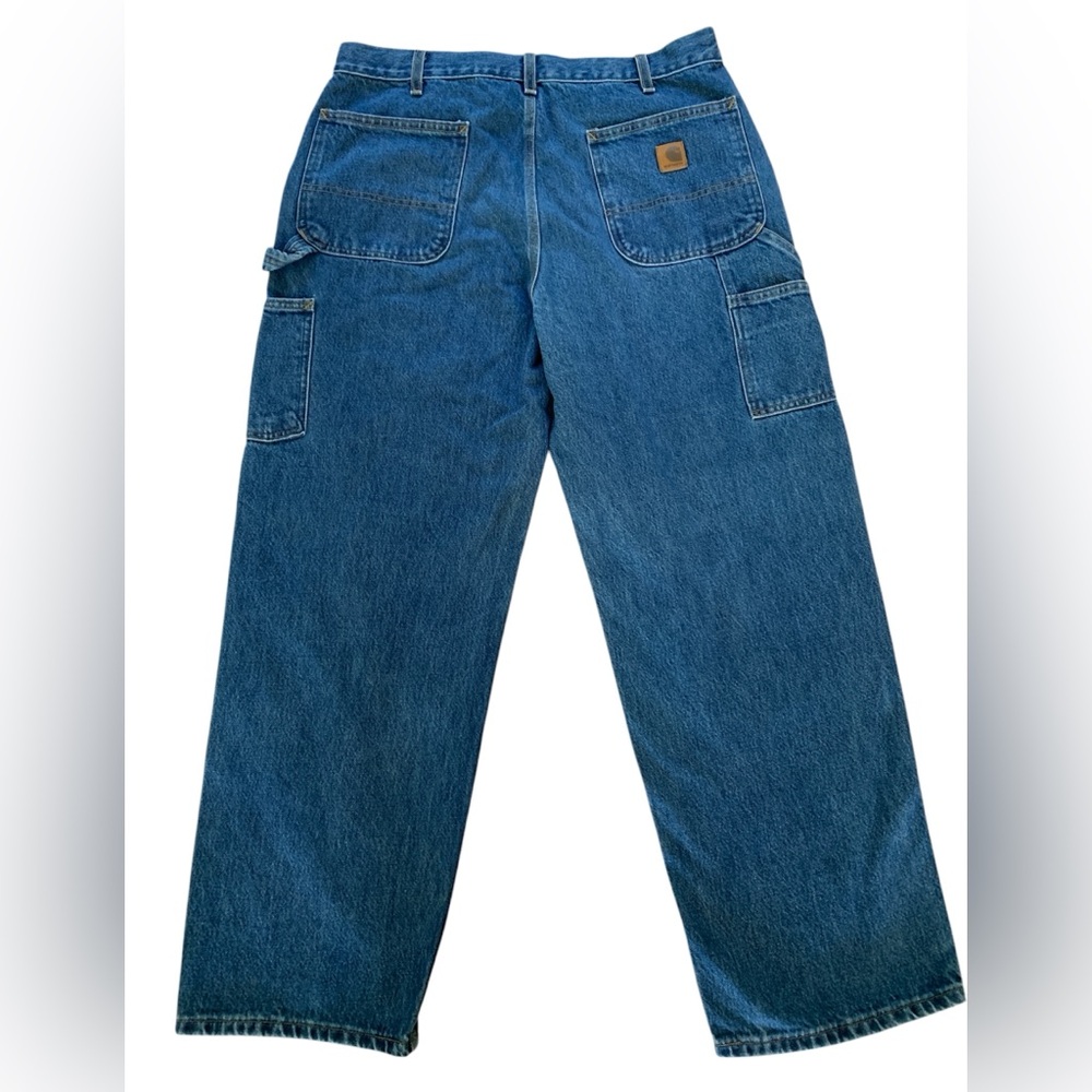 Carhartt Men's Dungaree Fit Blue Jeans   Size 38/30